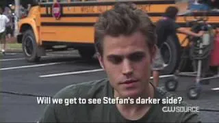 Paul Wesley - The Set of Vampire Diaries