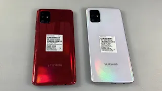 Samsung Galaxy A51 vs Samsung Galaxy A71