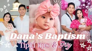 Dana’s Baptism | TIPID TIPS & DIY PROJECTS | CHRISTENING TIPID HACKS | ROGIE ST