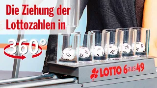 Die Ziehung der Lottozahlen vom 05.05.2021 in 360 Grad