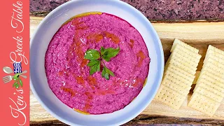 Greek Roasted Beet Dip | Perfect For Any Occasion