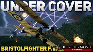 Under Cover | BristolFighter F.III | Resistance at Rouen Ep.1 | IL-2 Great Battles: Flying Circus