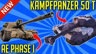 Free Tier 9 Rewards Tanks (Ranked & Frontline) ► World of Tanks Kampfpanzer 50t and AE Phase I