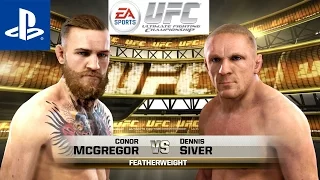 EA Sports UFC Fight Night 59 Conor McGregor V.S Dennis Siver PS4 Gameplay