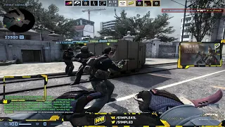 S1mple + Xantares vs tabseN + k1to | FPL De_Overpass