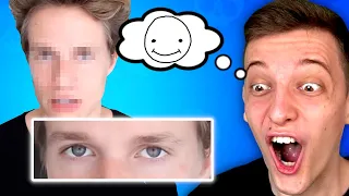 ERKENNE DEN YOUTUBER AN SEINEN AUGEN! 😨 (laserluca, rezo, Paluten...)