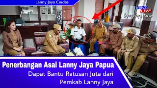 Dapat Bantuan Ratusan Juta dari Pemkab Lanny Jaya. Mahasiswa ini Siap Terbangkan Pesawat