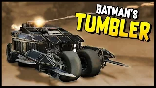 Crossout - BATMAN'S TUMBLER! Tow + Wasp + Batmobile Action! - Crossout Gameplay