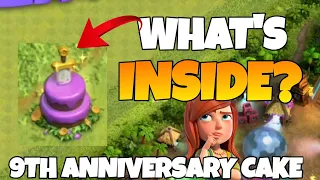 What Happens When You Remove 9th Anniversary Cake? | What Is Inside 9th Anniversary Cake | #shorts