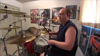 Under The Covers - Laura Branigan - Hot Night DRUM COVER / The Drum Show