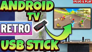 🔴Android TV to Retro Gaming Console USB Stick !