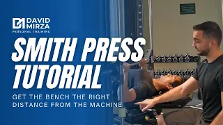 FLAT SMITH MACHINE PRESS TUTORIAL (Position the bench to hit the chest best) - DMPT