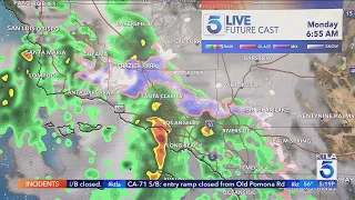 Storm continues to bring rain, wind to Los Angeles and beyond