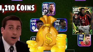 1,200 Coins Upgrading My Subscribers Account eFootball 2024 Mobile 😍 #ad