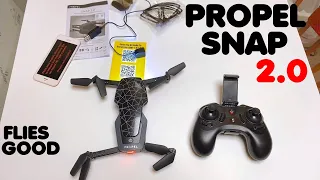 Propel Snap 2.0 Compact Folding Drone With 720P HD Camera Review