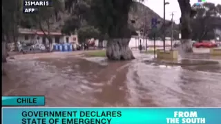 Chile: State of Emergency declared in response to torrential rains