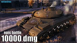 Т-10 так ИГРАТЬ и ТУПАНУТЬ 🌟 10000 dmg 🌟 World of Tanks лучший бой тт 9 лвл