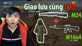 Khi 2 NTN Duo cùng nhau về top 1 PUBG l Burst m16 + m24 snap is reall