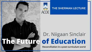 The Sherman Lecture 2021, featuring Dr. Niigaan Sinclair