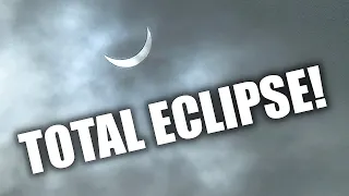WOW! TOTAL ECLIPSE in Buffalo, NY! See what happened! #eclipse #buffalo #science