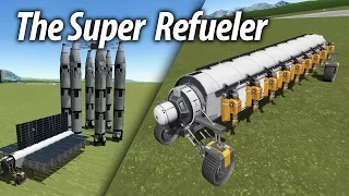 Super Refueler and Mining Basics (Tutorial: 23) Kerbal Space Program 1.1.3 Stock