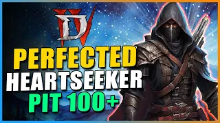 Diablo 4 Season 4 - THE BEST Rogue Build Pit 100+ | Perfected Heartseeker Endgame Build