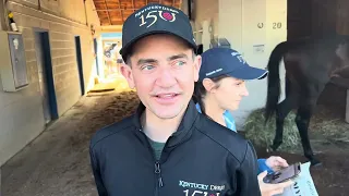 Kentucky Derby 2024 - Mystik Dan's jockey Brian Hernandez