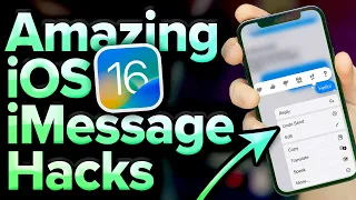 13 iMessage Hacks: iOS 16 Changes Everything!