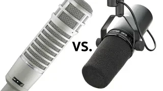 Shure SM7B vs. Electro-Voice RE20 Comparison 🎙️