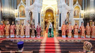 Проповедь Святейшего Патриарха Кирилла в Неделю жен-мироносиц  16 мая 2021, Храм Христа Спасителя.