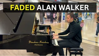 EPIC MALL MOMENT: Playing Alan Walker's 'Faded' on Public Piano! 🌟🎶