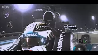 F1 2014 - Hamilton Onboard last lap In Abu Dhabi[HD]