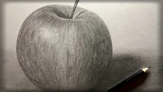 Cómo debujar una Manzana|paso o paso|Рисуем Яблоко|apple|mejor