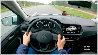 2021 VW Polo - тест-драйв от первого лица | POV-driving