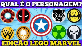 ADIVINHE O SUPER-HERÓI PELO LOGO | Quiz Super-heróis | LEGO MARVEL 🦸‍♂️🦸‍♀️