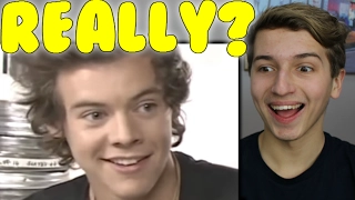 Harry Styles "You're the womanizer, right?" Reaction