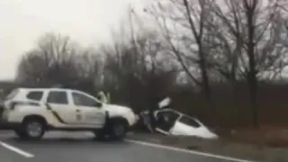 Поблизу села Залужжя у Мукачівському районі, трапилась ДТП з потерпілими.