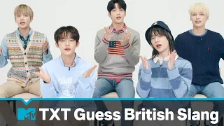 TOMORROW X TOGETHER Guess British Slang | Slanguage | MTV Music | MTV UK