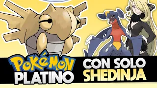 Puoi FINIRE POKÉMON PLATINO con solo SHEDINJA e SENZA STRUMENTI? - Pokémon Challenge