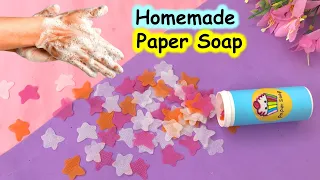 How to make paper soap 🧼🫧 | homemade paper soap | paper soap making | diy paper soap | Sajal Malik