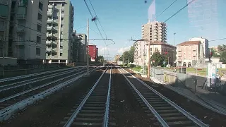 In cabina da Milano Centrale a Lecco