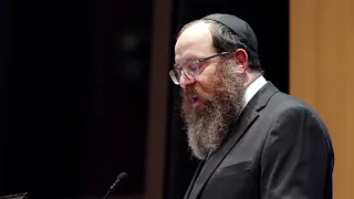 Closing remarks by Rabbi Shmuel Katzman - Rabbi of the Jewish community of The Hague