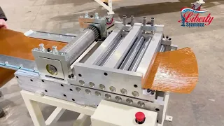 Wood Grain Metal Embossing Machine