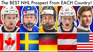 THE BEST NHL PROSPECT FROM EACH COUNTRY (Hockey Rankings & Stutzle/Rossi/Lafreniere Draft Talk 2020)