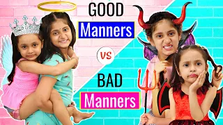Good Manners vs Bad Manners | Good Habits in Kids | MyMissAnand