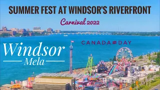 Mela in Windsor || Carnival 2022 || Summer Fest Windsor | Windsor Mela || Canada🇨🇦 Day || Vlog-29