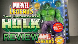 Marvel Legends 20th Anniversary The Incredible Hulk Review