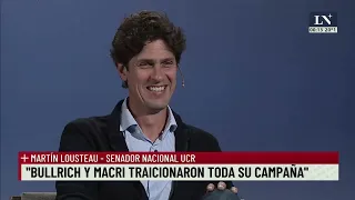 Martin Lousteau: "Macri tiene un componente de autoritarismo"; +Entrevistas con Novaresio