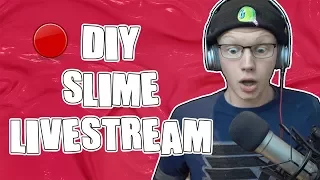 🔴 DIY SLIME LIVESTREAM - Making Slime Live