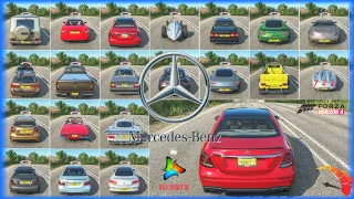 All Mercedes Speed Battle | Forza Horizon 4 - Top Fastest and Top Slowest Mercedes